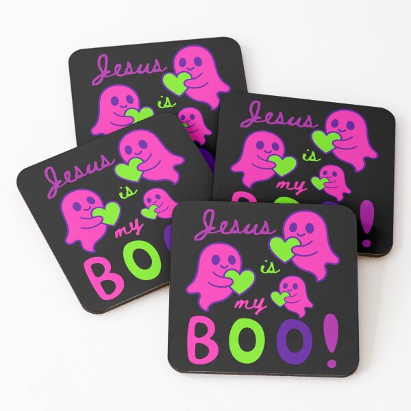Item preview, Christian Halloween Cute Ghost Jesus My Boo Love Spooky Season Fall Spirit designed and sold by Forevermore.