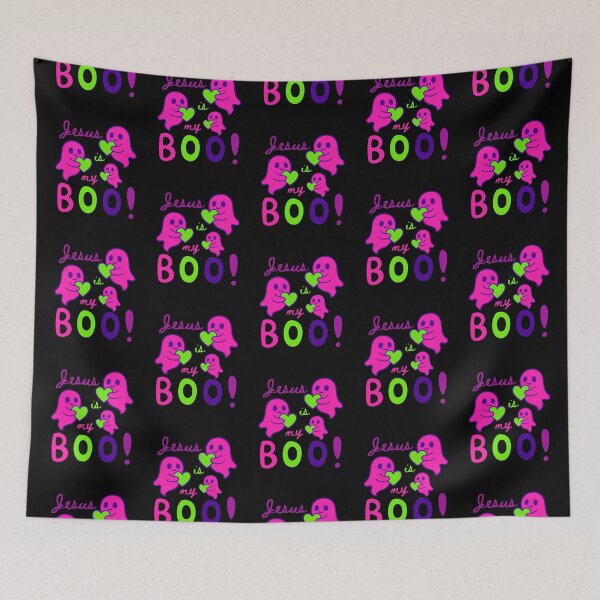 Item preview, Christian Halloween Cute Ghost Jesus My Boo Love Spooky Season Fall Spirit designed and sold by Forevermore.