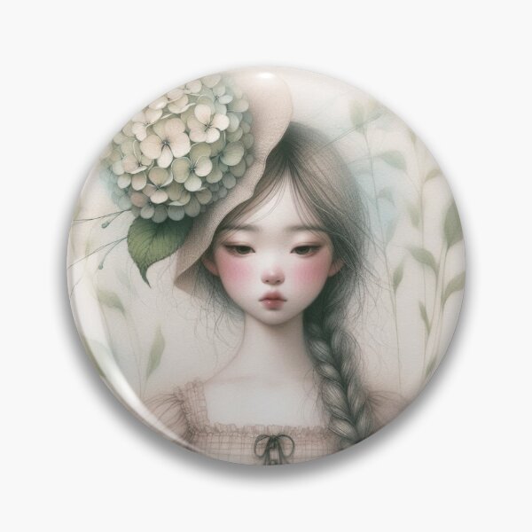Item preview, Angelic Hat Girl designed and sold by Beyondnote-Art.