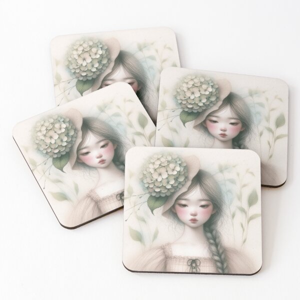 Item preview, Angelic Hat Girl designed and sold by Beyondnote-Art.