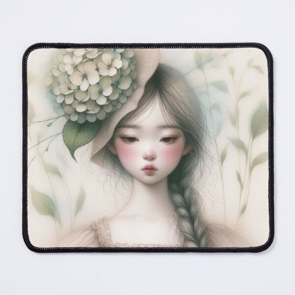Item preview, Angelic Hat Girl designed and sold by Beyondnote-Art.