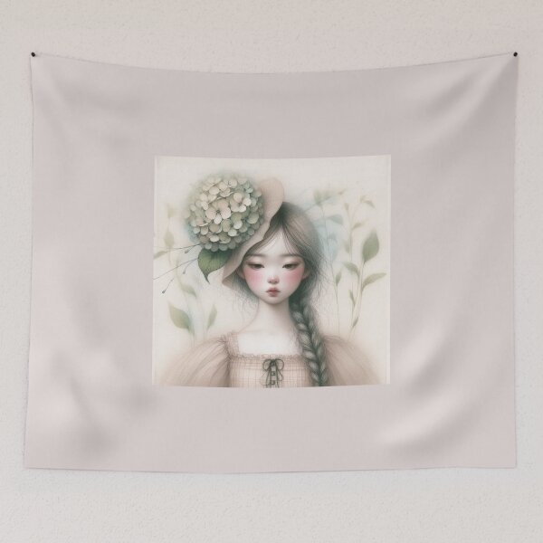 Item preview, Angelic Hat Girl designed and sold by Beyondnote-Art.
