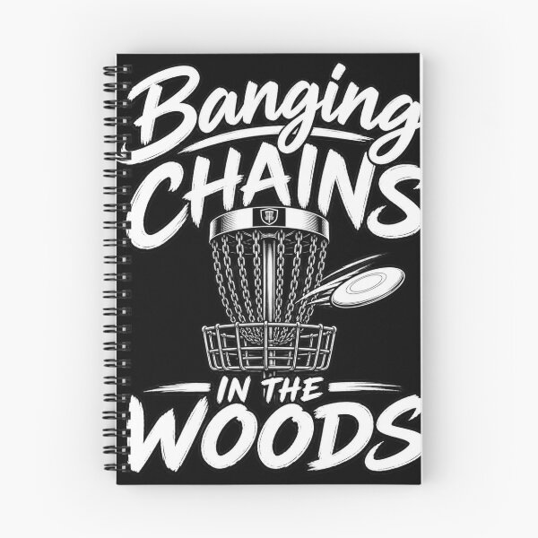 Item preview, Banging Chains In The Woods - Disc Golf Player designed and sold by schnedsthreads.