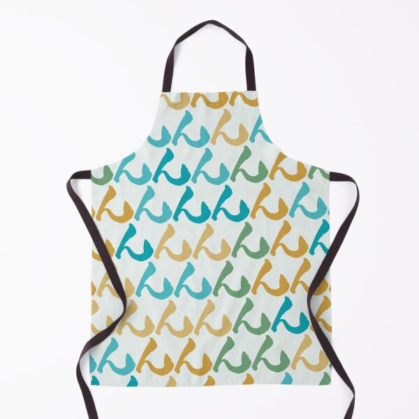 Item preview, Hiragana “N” Pattern – Aqua Gold designed and sold by TexSta.