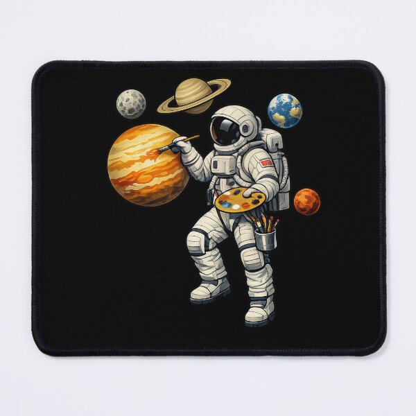 Item preview, Astronaut Painting Planets designed and sold by builtforyou.