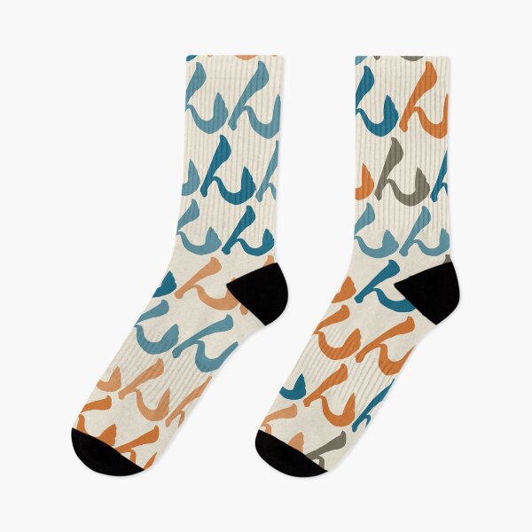 Item preview, Hiragana “N” Pattern – Ocean Orange designed and sold by TexSta.
