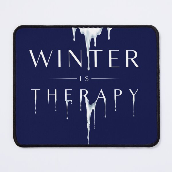 Item preview, Winter Is Therapy — Melting Into Serenity designed and sold by FatmaAhmed90.