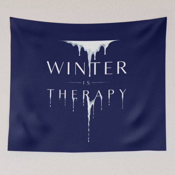 Item preview, Winter Is Therapy — Melting Into Serenity designed and sold by FatmaAhmed90.