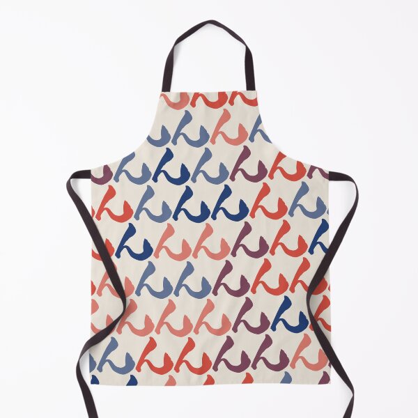 Item preview, Hiragana “N” Pattern – Navy Coral designed and sold by TexSta.