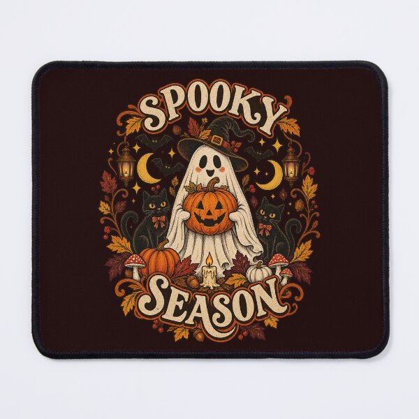 Item preview, Vintage Spooky Season Ghost Halloween designed and sold by -DEEWOLF-.
