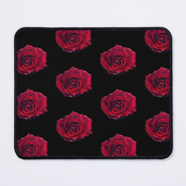 Item preview, Red Rose with Black Background designed and sold by KayleeRoseArt.