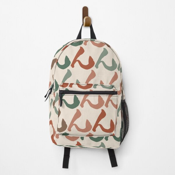 Item preview, Hiragana “N” Pattern – Forest Terracotta designed and sold by TexSta.