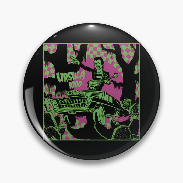 Item preview, Monster Car Swamp Scene Electric Guitarist designed and sold by JenkyStyle.