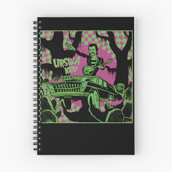 Item preview, Monster Car Swamp Scene Electric Guitarist designed and sold by JenkyStyle.