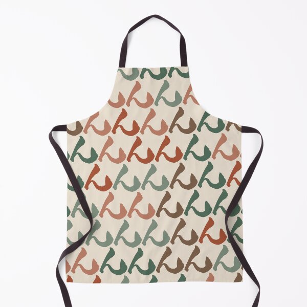 Item preview, Hiragana “N” Pattern – Forest Terracotta designed and sold by TexSta.