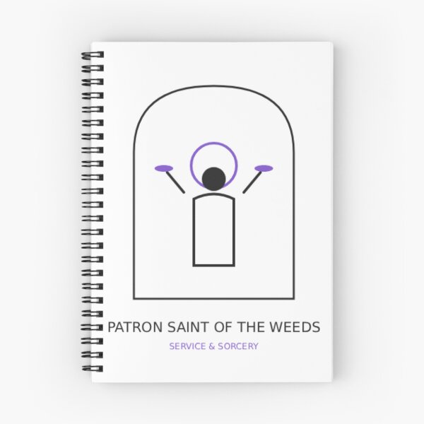 Item preview, Patron Saint of the Weeds, Server Design designed and sold by Service and Sorcery.
