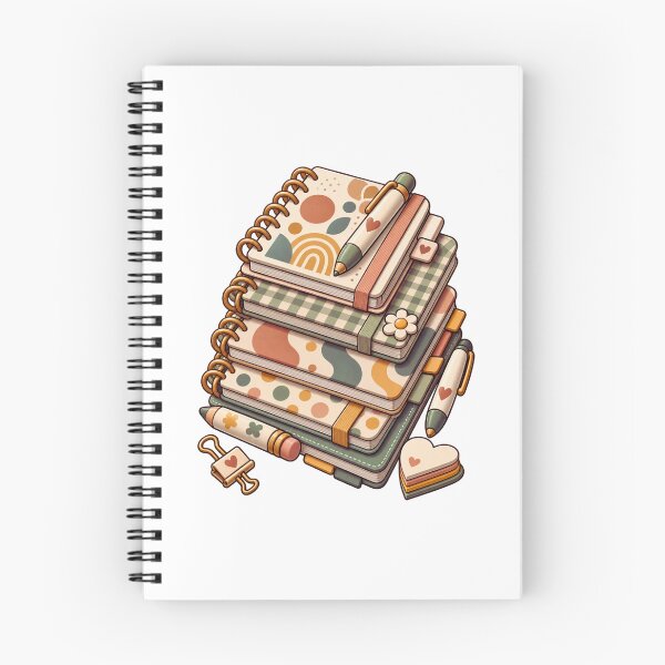 Item preview, Colorful School Notebooks designed and sold by LuveraxArt.