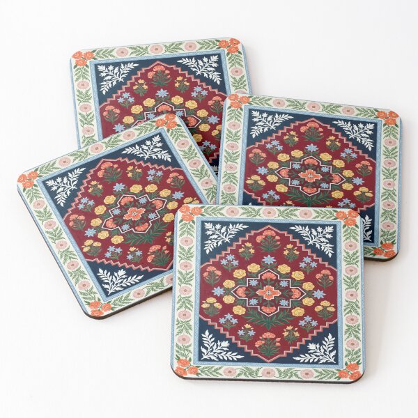 Item preview, Vintage Andalusian Boho Floral Medallion designed and sold by arteresting-art.