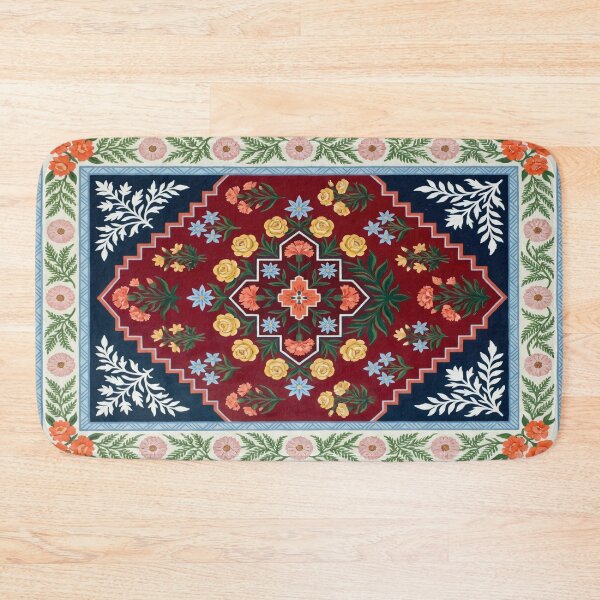 Item preview, Vintage Andalusian Boho Floral Medallion designed and sold by arteresting-art.