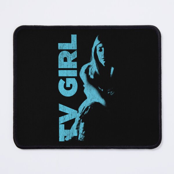 Item preview, Blue Monochrome Woman Sitting Silhouette designed and sold by JenkyStyle.