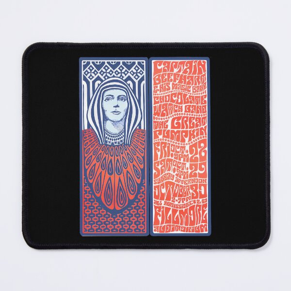 Item preview, Psychedelic Woman Veil Portrait Concert Poster designed and sold by JenkyStyle.