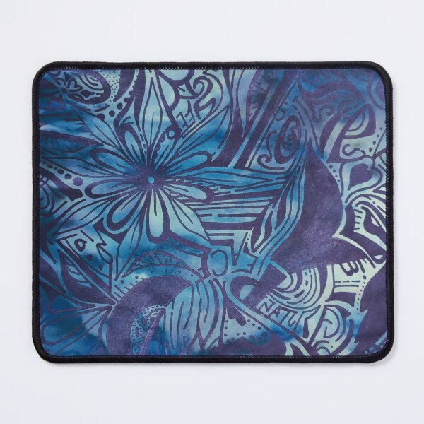 Item preview, Abstract Peace in Blue designed and sold by sarunamii.