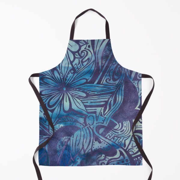 Item preview, Abstract Peace in Blue designed and sold by sarunamii.