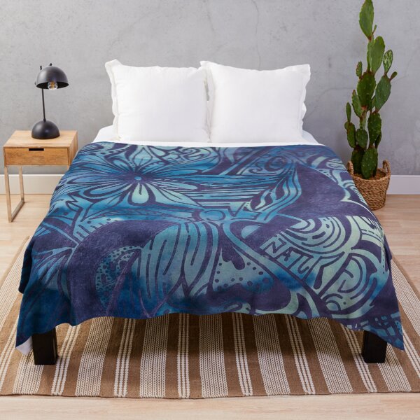 Item preview, Abstract Peace in Blue designed and sold by sarunamii.