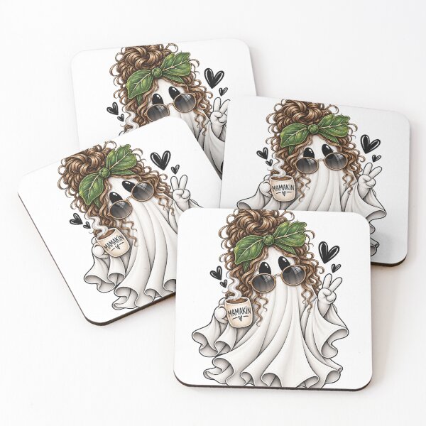 Item preview, MAMAKIN Plant Mom Ghost – Coffee & Fiddle Leaf Fig designed and sold by ShopMAMAKIN.