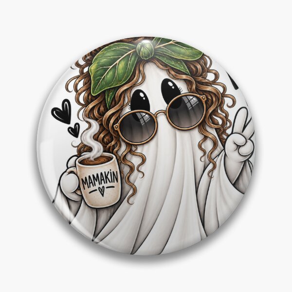 Item preview, MAMAKIN Plant Mom Ghost – Coffee & Fiddle Leaf Fig designed and sold by ShopMAMAKIN.