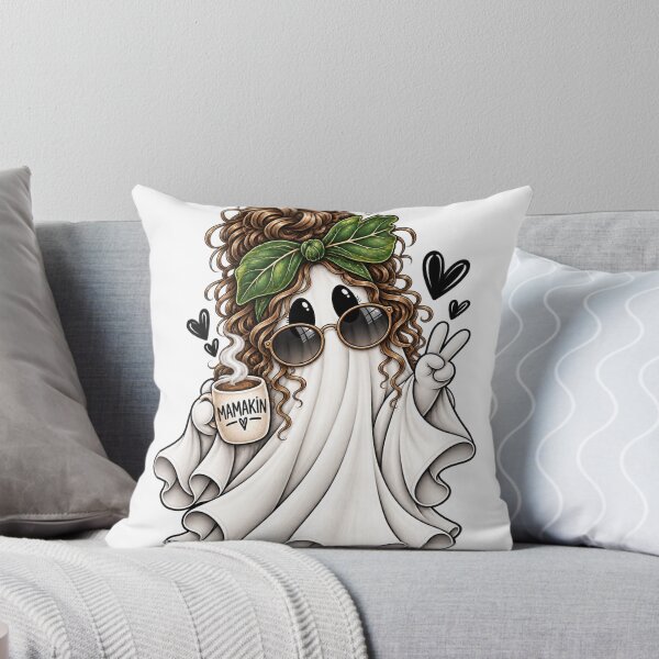 Item preview, MAMAKIN Plant Mom Ghost – Coffee & Fiddle Leaf Fig designed and sold by ShopMAMAKIN.