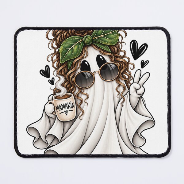 Item preview, MAMAKIN Plant Mom Ghost – Coffee & Fiddle Leaf Fig designed and sold by ShopMAMAKIN.