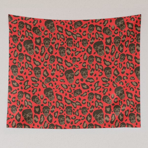 Item preview, Cheetah Print of the Wolfman on Red designed and sold by calypso-designs.