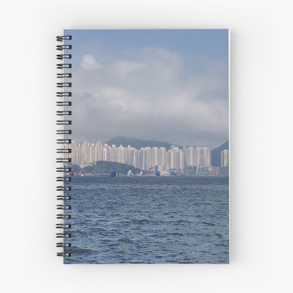 Item preview, Sailing Regatta in Hong Kong Harbour – Maritime Cityscape Photography designed and sold by pbchan.