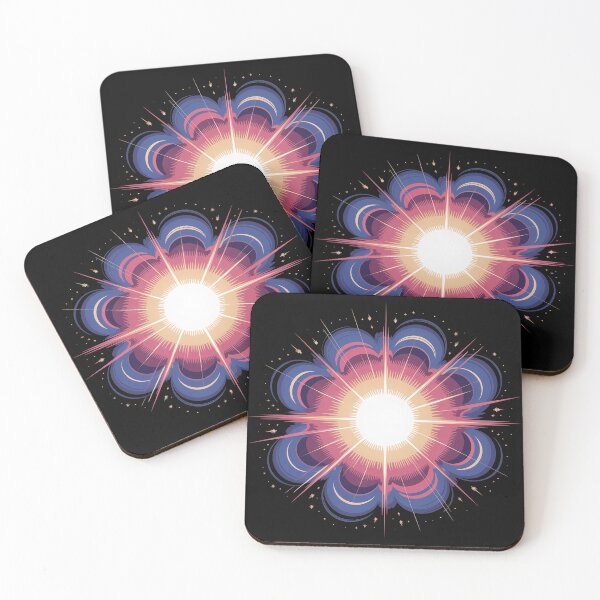Item preview, Cosmic Sunburst Celestial Star Mandala designed and sold by Zanigold.