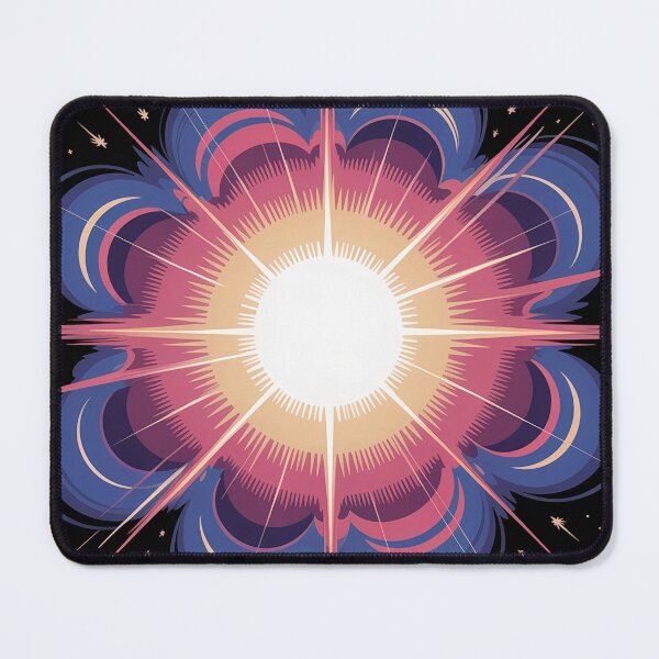 Item preview, Cosmic Sunburst Celestial Star Mandala designed and sold by Zanigold.