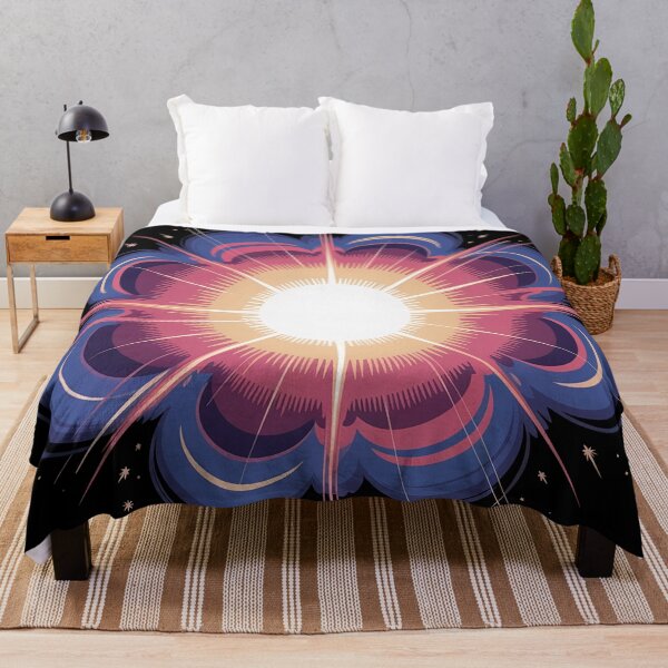 Item preview, Cosmic Sunburst Celestial Star Mandala designed and sold by Zanigold.