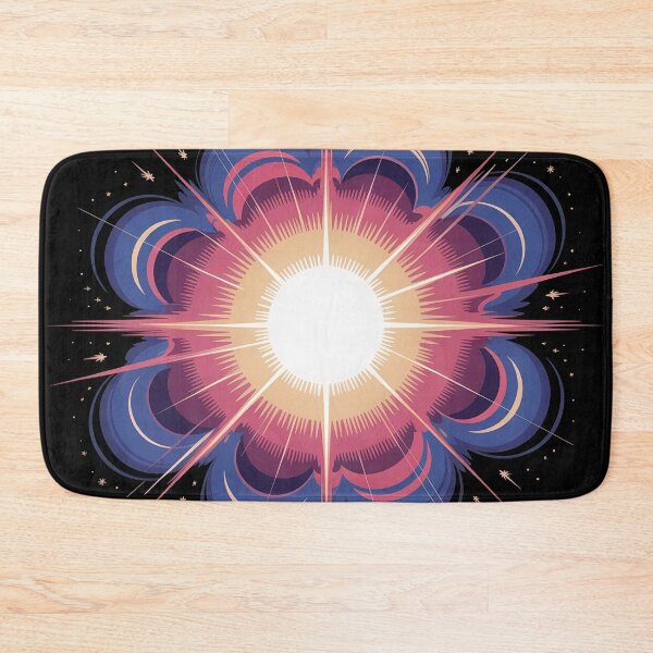 Item preview, Cosmic Sunburst Celestial Star Mandala designed and sold by Zanigold.
