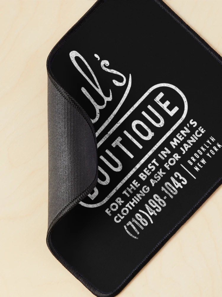 Thumbnail 2 of 5, Mouse Pad, White Script Apparel Store Sign designed and sold by DigitalThread.
