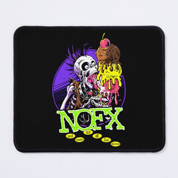 Item preview, NOFX And Thanks For All The Shows Skull Ice Cream Tribute designed and sold by SaeedMoosa.