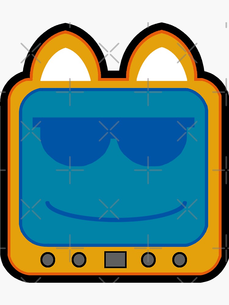 Television Kitty Cool Glasses 2 by eduardorandom