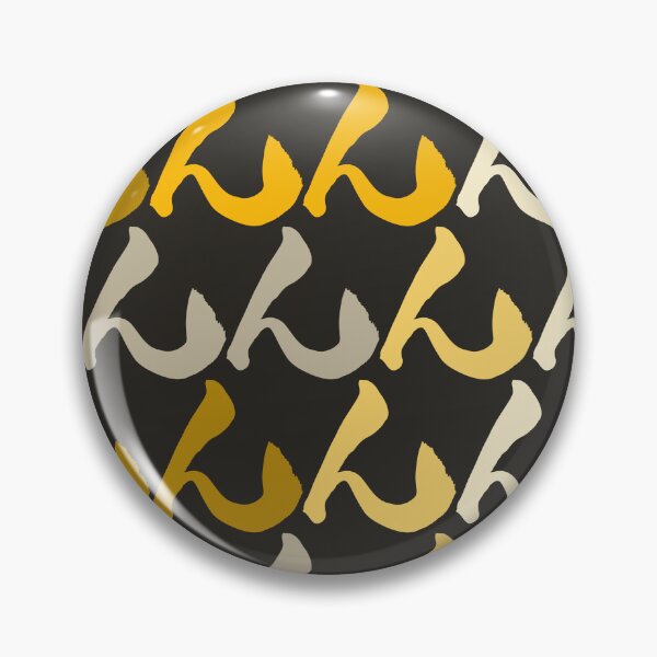 Item preview, Hiragana “N” Pattern – Golden Night designed and sold by TexSta.