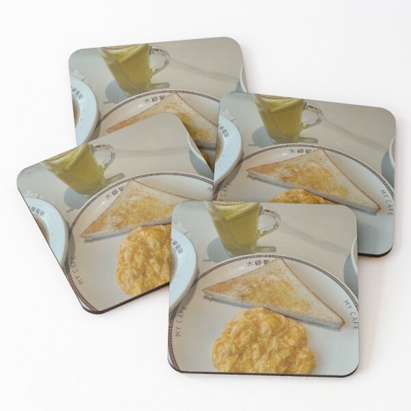 Item preview, Typical Hong Kong Breakfast – Scrambled Eggs, Toast, and Lemon Tea Photography designed and sold by pbchan.