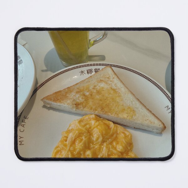 Item preview, Typical Hong Kong Breakfast – Scrambled Eggs, Toast, and Lemon Tea Photography designed and sold by pbchan.