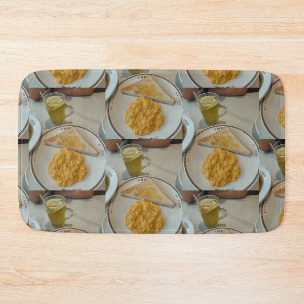 Item preview, Typical Hong Kong Breakfast – Scrambled Eggs, Toast, and Lemon Tea Photography designed and sold by pbchan.