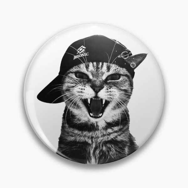 Item preview, Cat Wearing Snapback Hat designed and sold by Art_Redbel.