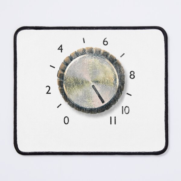 Item preview, Metallic Amplifier Volume Knob Eleven Marker designed and sold by DigitalThread.