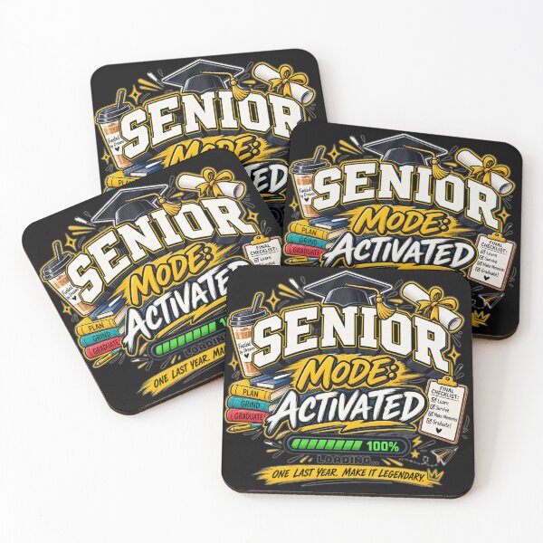 Item preview, Senior Mode Activated – Funny Graduation Senior Year Design designed and sold by RJACreative.