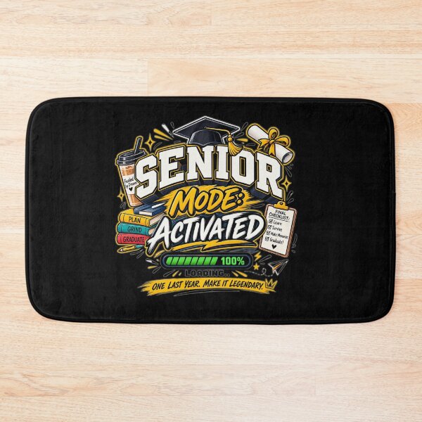 Item preview, Senior Mode Activated – Funny Graduation Senior Year Design designed and sold by RJACreative.