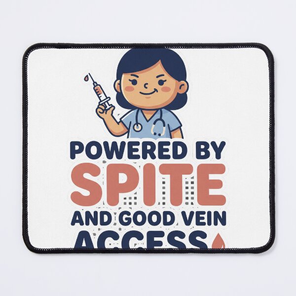 Item preview,  Funny Nurse Shirt - Spite And Good Vein Access - Gift designed and sold by Harlo.co.